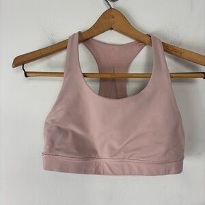 Lululemon Invigorate Sports Bra Women’s 6 Muted Pink Workout Gum Running Casual